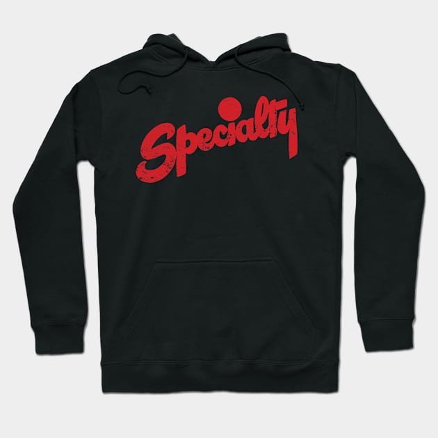 Specialty Records Hoodie by MindsparkCreative